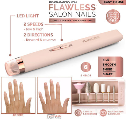 Flawless Nail Buff Kit - Salon-quality Manicure & Pedicure at Home