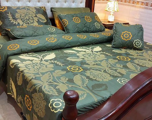 Premium 7-Piece Bedding Set - Export Quality Cotton Salonica Fabric