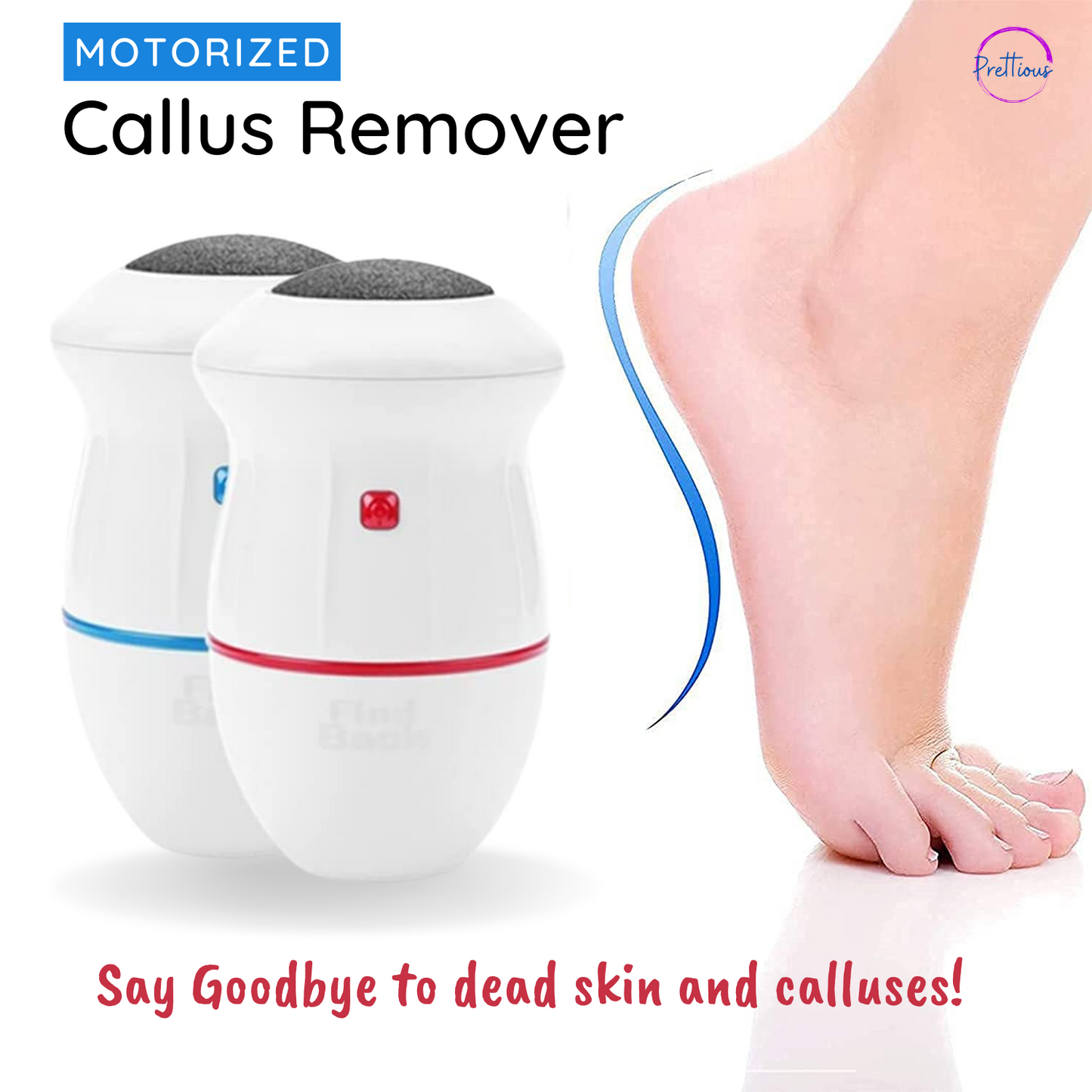 Foot Callus Remover Vacuum - Smooth and Healthy Feet - Rechargeable