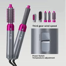 5 in 1 Hair Dryer/Styling Brush - Effortless Hair Styling