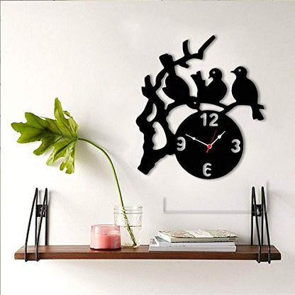 Elegant Wooden Wall Clocks - Rustic Modern Minimalism Décor